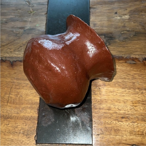 Brutalist looking clay vase - Picture 5 of 5